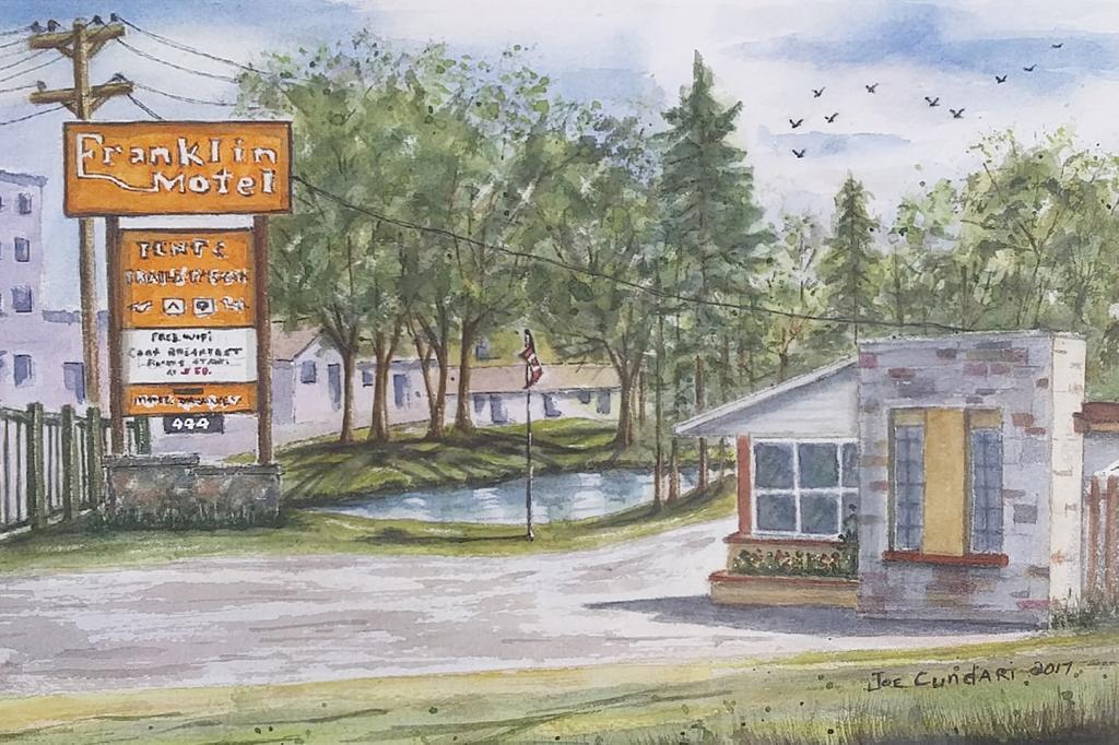 نورث بي Franklin Motel, Tent & Trailer Park المظهر الخارجي الصورة